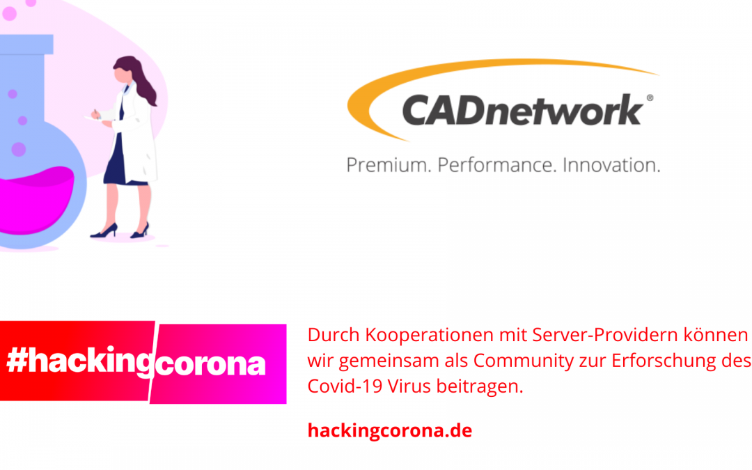 CADNetwork wird Teil der #HackingCorona Community